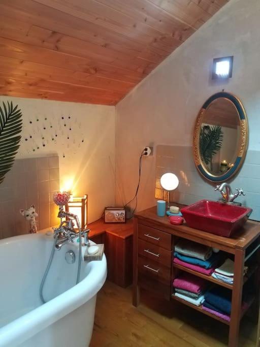 Chambres Et Coin Repas Coco Eco Bédouès エクステリア 写真